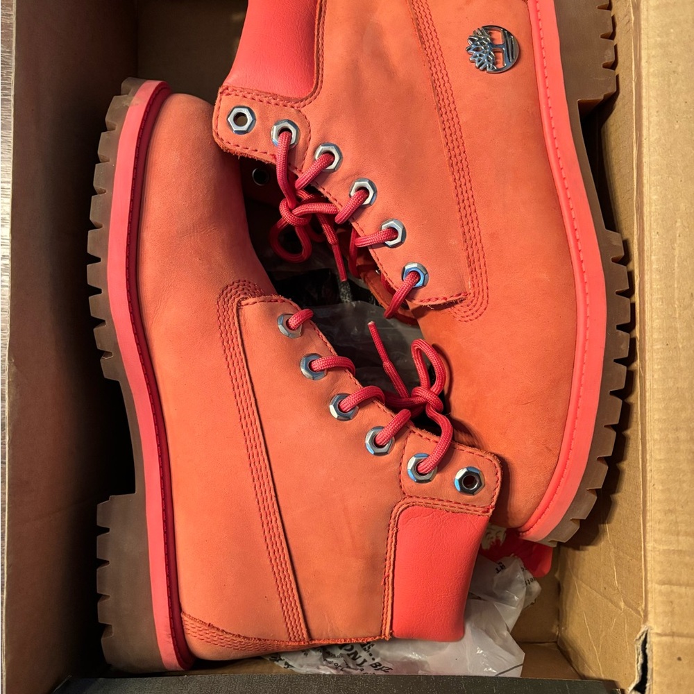 Timberland Pink Junior's Boots